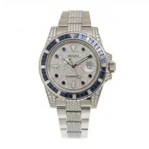 Rolex Submariner Date 116659SABR Blue Sapphire and Diamond Bezel Diamond Dial