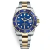 Rolex Submariner Date 41mm 126613LB Two Tone Oyster Bracelet Blue Dial Watch