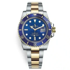 Rolex Submariner Date 41mm 126613LB Two Tone Oyster Bracelet Blue Dial Watch