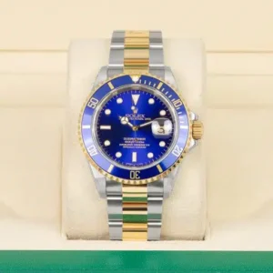 Rolex Submariner 16613 40mm Blue Dial Stainless Steel and Yellow Gold Watch