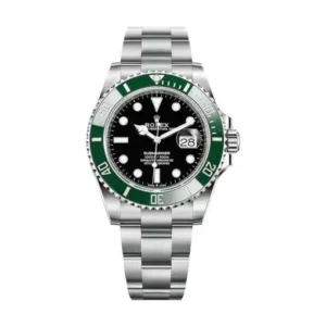 Rolex 126610LV Submariner Starbucks Stainless Steel Black Dial & Green Ceramic Bezel