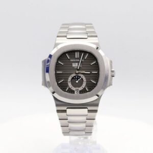 Patek Philippe Nautilus 5726/1a-001 40.5mm Stainless Steel Grey Dial Watch