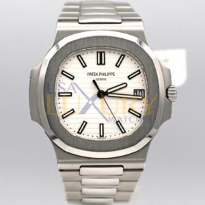 Patek Philippe 5711-1A-011 Nautilus Silvery White Dial Stainless Steel Men’s Watch