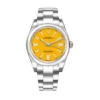 Rolex 124300-0004 Oyster Perpetual Yellow Dial 41mm