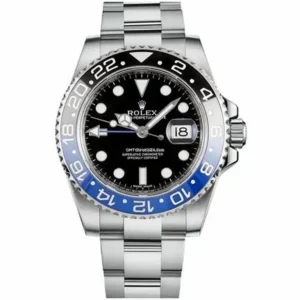 Rolex GMT-Master II 116710BLNR Black And Blue Batman Bezel Oyster Band Black Dial Mens Watch